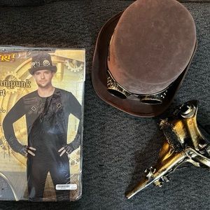 Steampunk men’s medium halloween costume